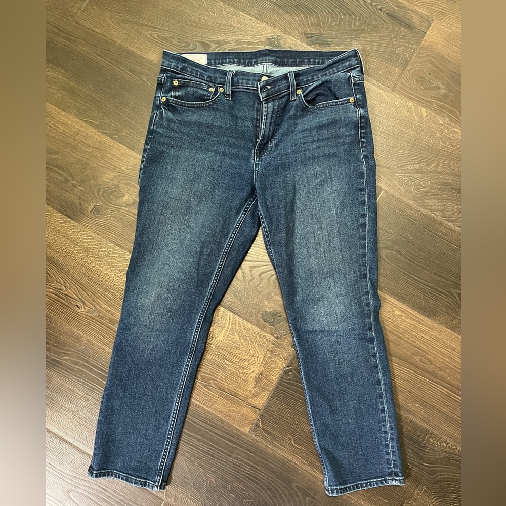 Gap Vintage Slim high rise cropped Jean, size 31